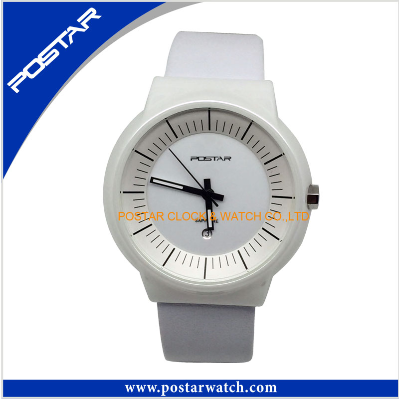 Trade Assurance High Quality Watch with Genuine Leather Band