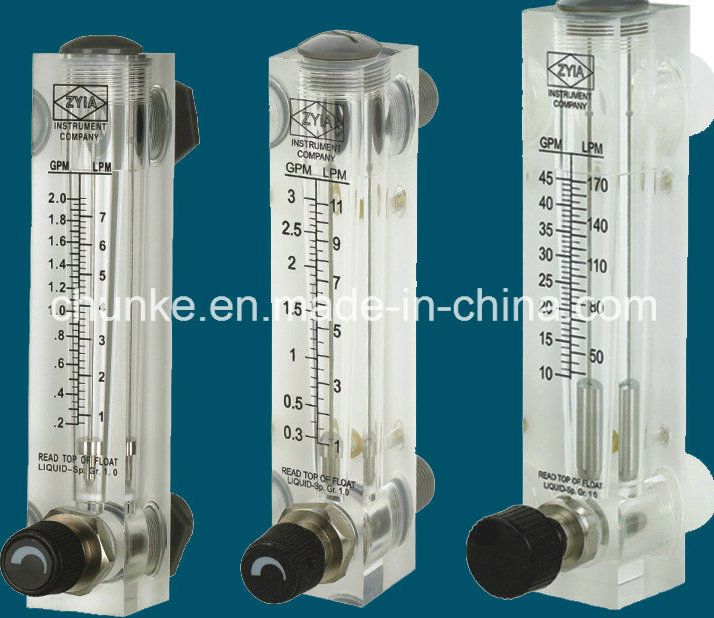 Chunke Adjustable Plastic Type Flow Measuring Instrument Lzm Series