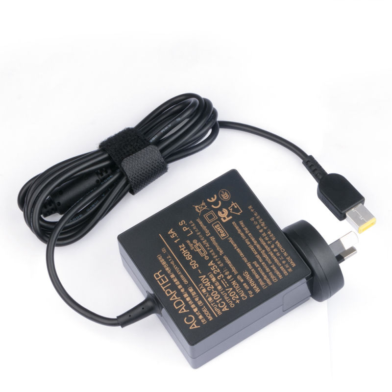 Power Charger Adapter 20V 3.25A for Lenovo X230s G405 Yoga11s