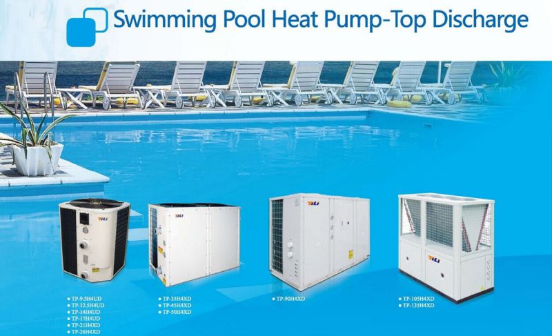 Swimming Pool Heat Pump for Heating and Cooling