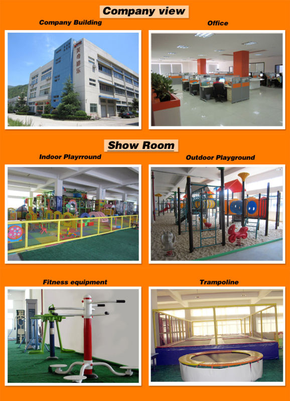 Newest Colorful Plastic Indoor Playground