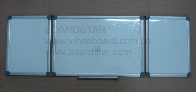 Aluminum Framed Magnetic Folding Writing White Board (BSTFD-A)