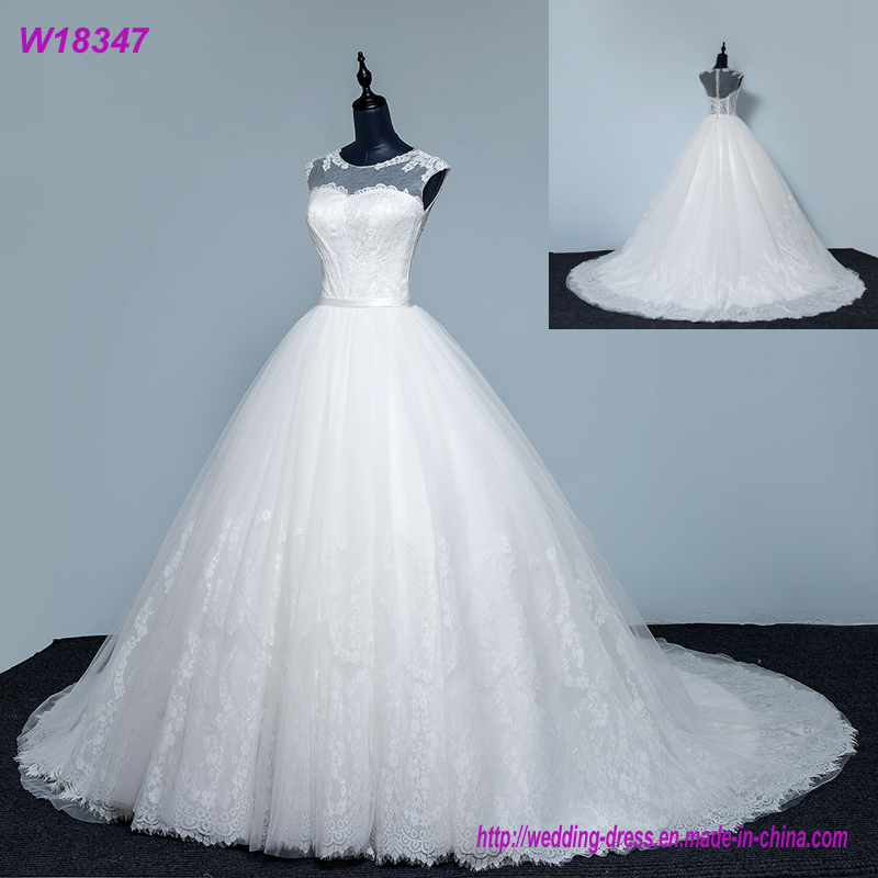 Charming Wedding Dresses Tulle Beaded A Line Sweetheart Sleeveless Country Bridal Dresses Ball Gowns