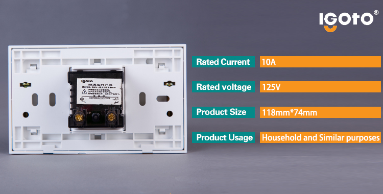 American Style A1083 Touch Wall Switches