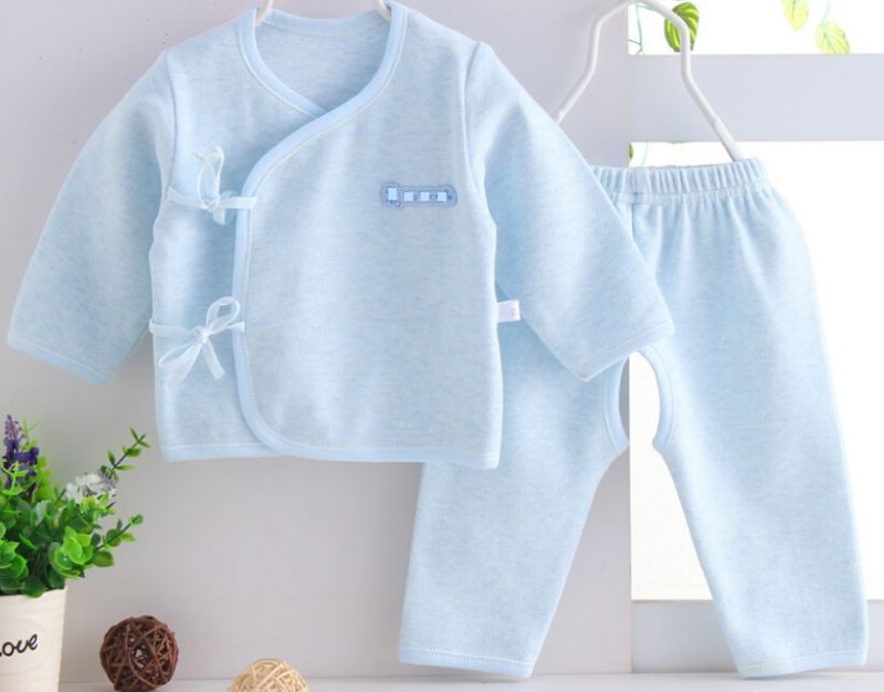 Plain Dyed Combed Cotton Newborn Baby Clothes