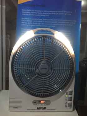 New Style 6 in 1 Rechargeable Fan