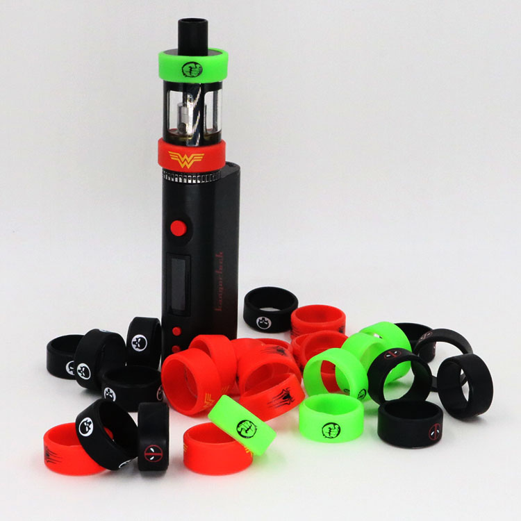 Vape Band Glow, Wholesale Vapor Band E Cigarette Mechanical Mod Fluorescence Silicon Vape Band