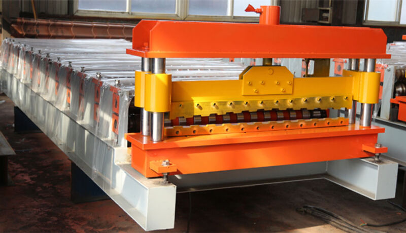 Steel Profile Glazed Roof Sheet Roll Forming Machine