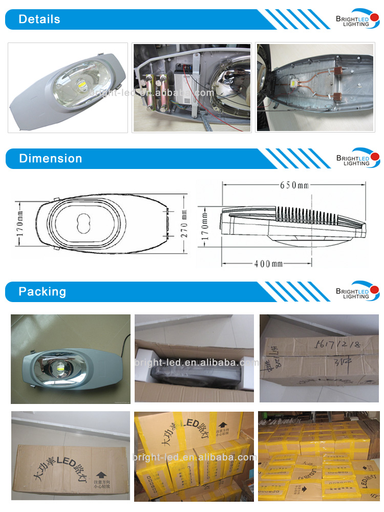 IP65 CE/RoHS 60watt Community LED Street Light