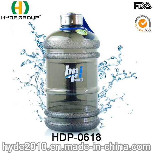 Big Customized 2.2L BPA Free PETG Water Bottle, Large Plastic Water Bottle (HDP-0618)