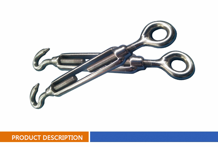 High quality China Famous Ls Brand DIN1480 Stainless Steel Turnbuckle