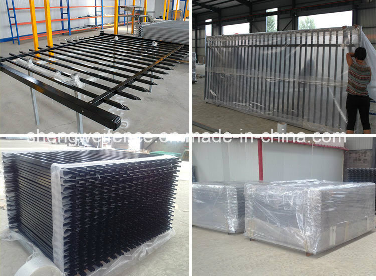 High Quality Wrought Iron Picket Fence Factory