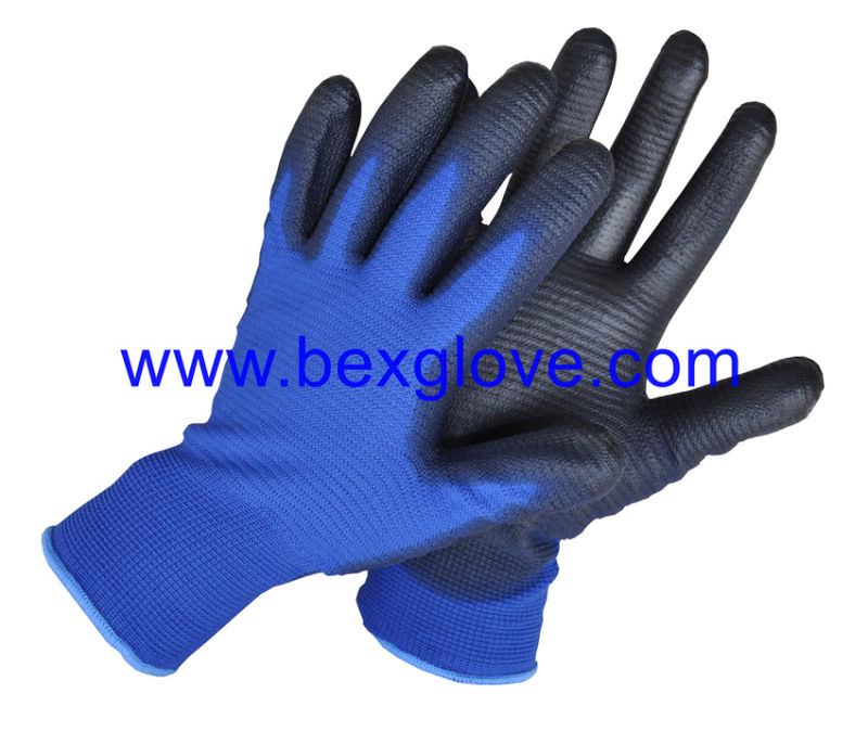 13 Gauge Polyester Liner, U3 Style, PU Coated Glove