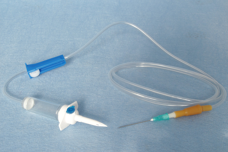 Disposable Infusion Set with Protective Cap