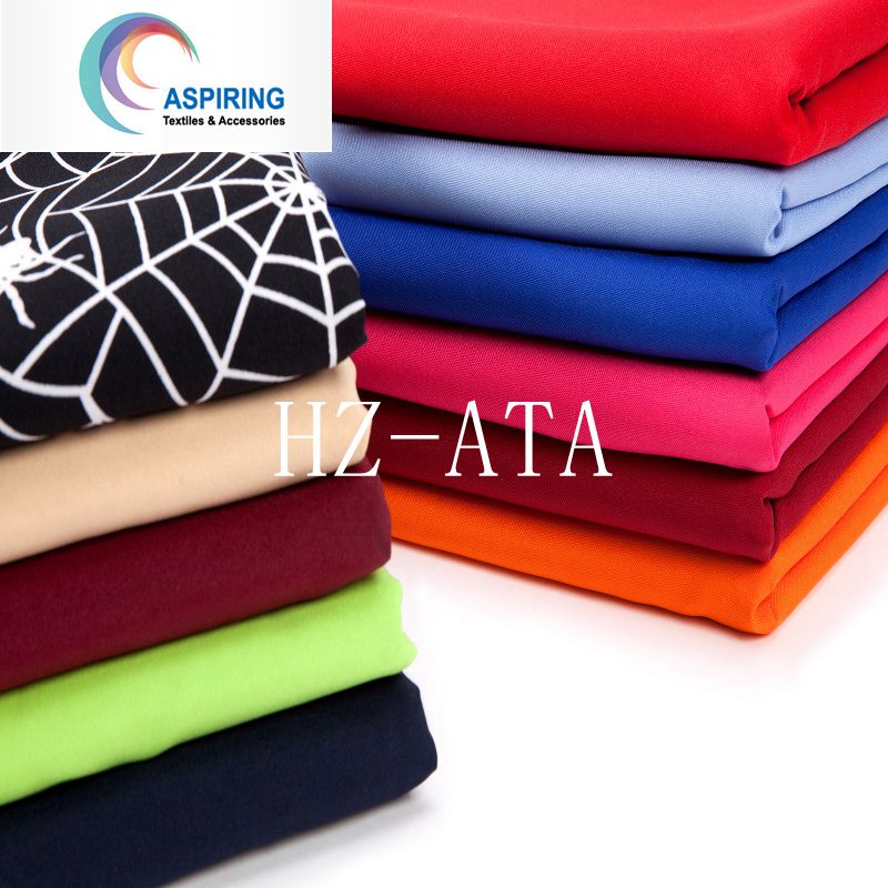 100% Polyester Colorful Satin Fabric