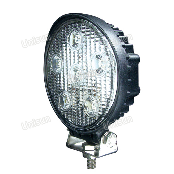 Round 12V 18W LED Work Light Utility Light