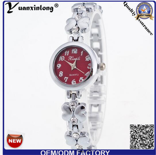 Yxl-410 New Fashion Ladies Quartz Alloy Bracelet Watch Quartz Elegant Wrist Watch Women