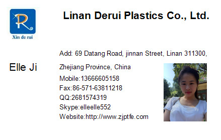 Made in China Useful Plastic Teflon Strip for Gas Water Pipe