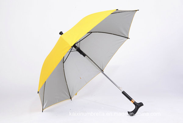 25 Inches Stick Handle Auto Open Straight Golf Umbrella