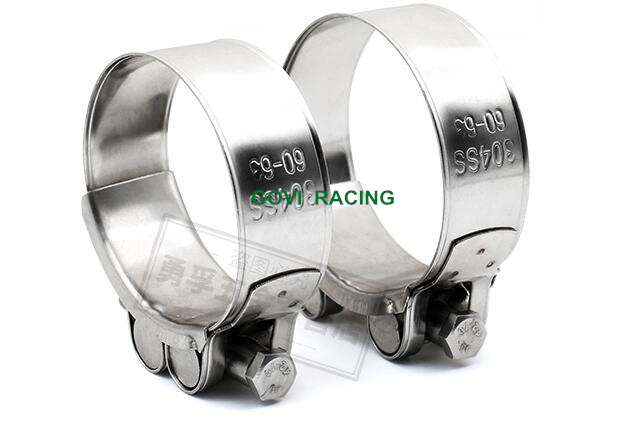 HD Pipe Hose Clamp with Stainless Steel 73-79mm