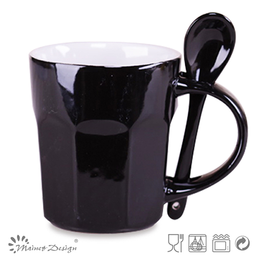 Spoon in Handle Coffee Mug