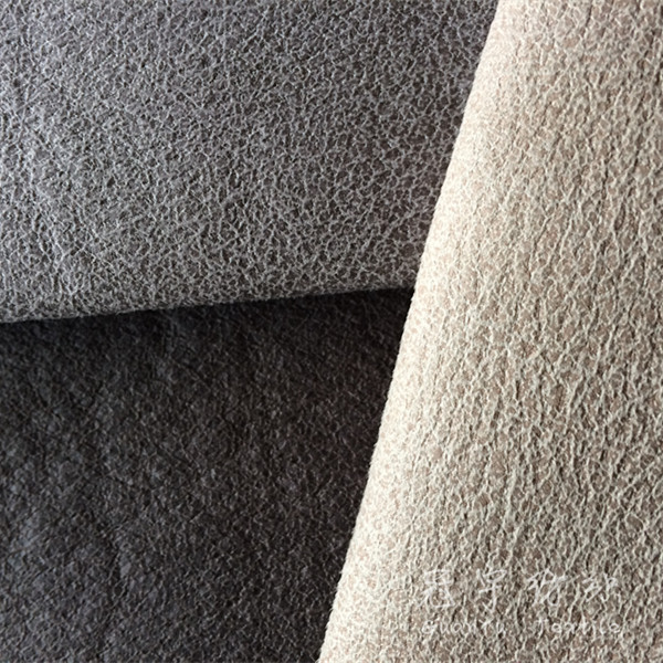 Artificial Polyester Leather Fabric for Decoration