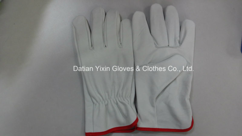 Driver Glove-Cow Leather Glove-Safety Glove-Weight Lifting Glove