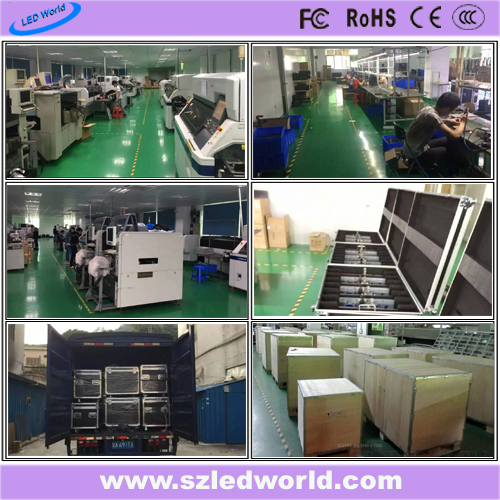 Outdoor/Indoor High Brightness Full Color Fixed Screen LED Display Panel for Video Wall Advertising (P6, P8, P10, P16)