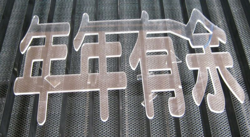 Laser Cutting Bed for Advertising Marble MDF ABS Acrylic