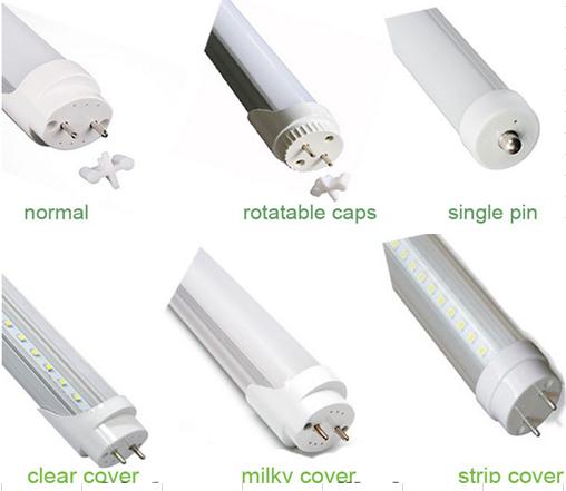 Single Bin Pin Base 8 Foot 36W LED T8 Tube