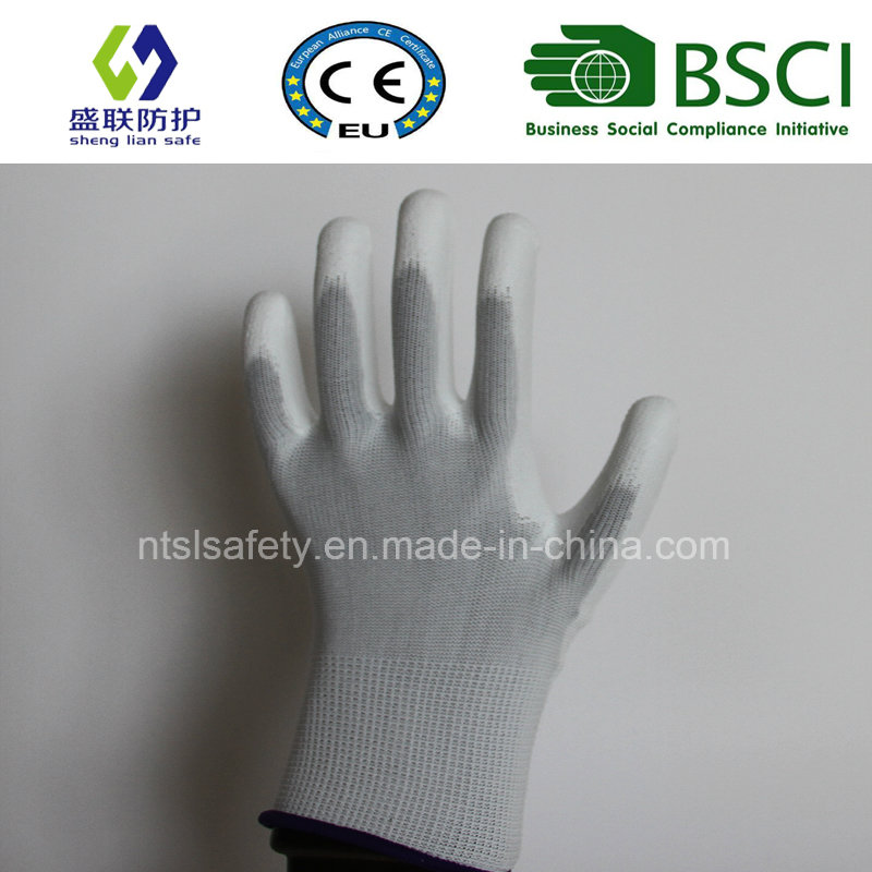 Nylon PU Top Fit Glove (SL-PU201W)