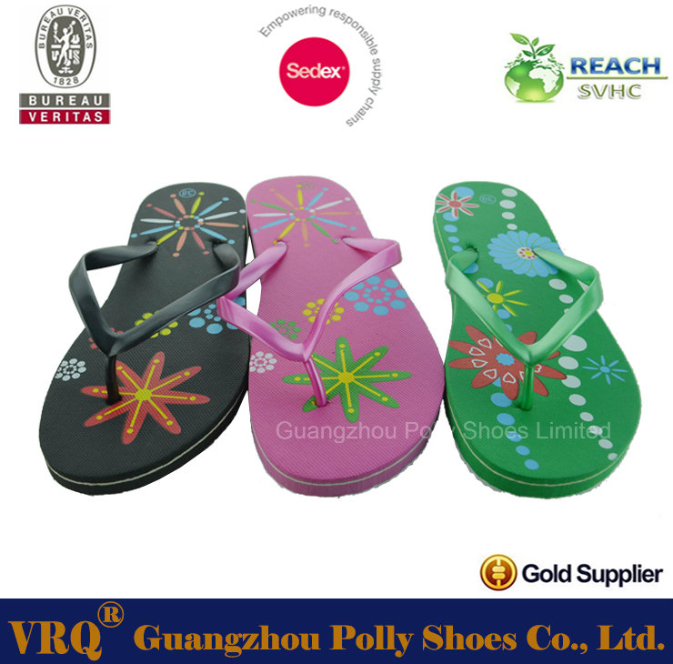 Cheap Lady Rubber Flip Flop Promotional in Wholesale