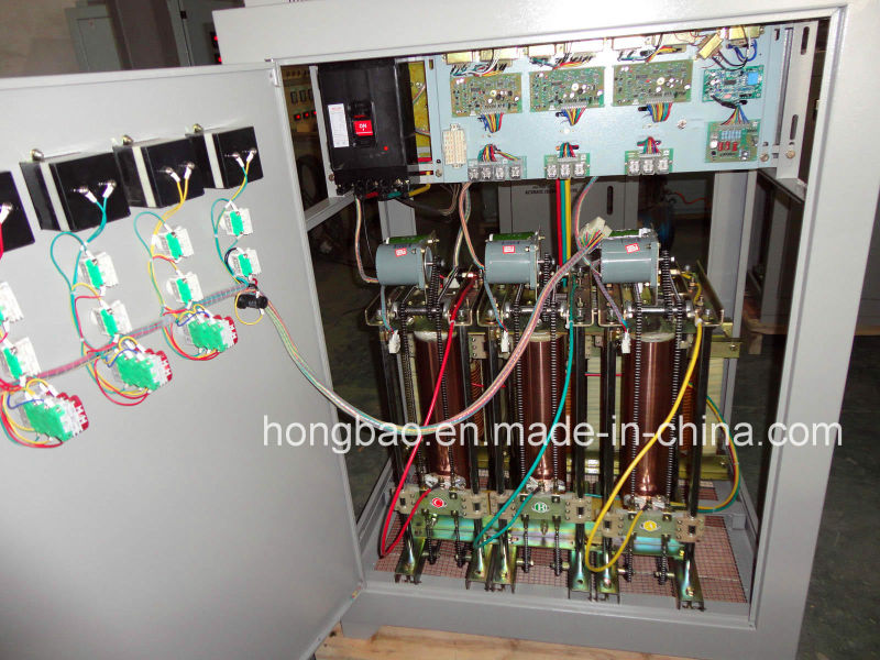 SBW-F Series Three-Phase Split-Phase Regulating Full-Automatic Compensated Voltage Stabilizer 100k