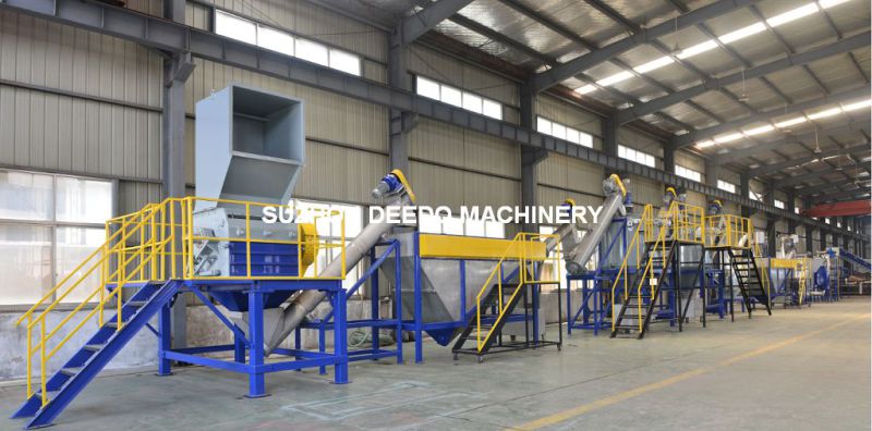 PP PE Pet Waste Plastic Recycling Machine