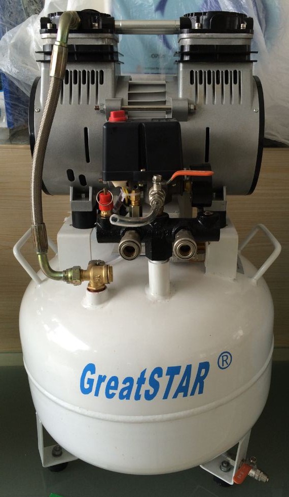 1 to 3 Dental Oilless Air Compressor (GS-500)