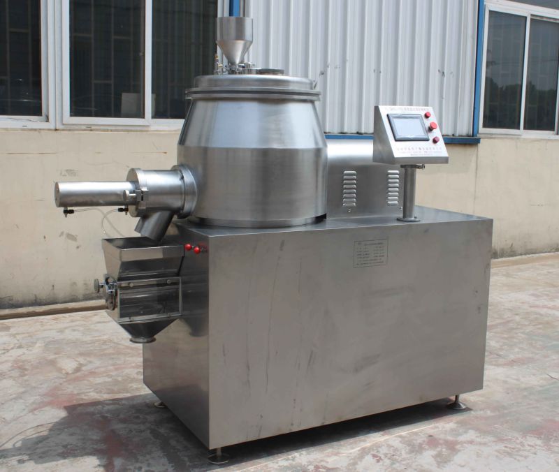 Touch Screen Damp Mixing Granulator