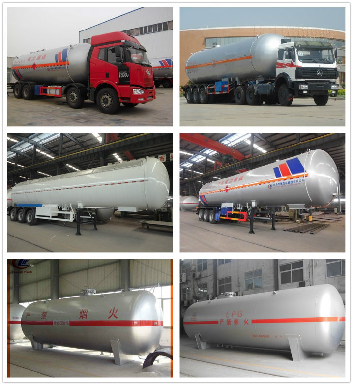 Rochester 30t LPG Mobile Tank for 60m3 LPG Delivery Truck