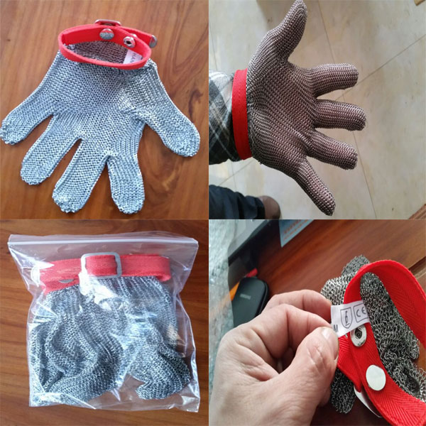 Butcher Cut-Protection Stainless Steel Gloves