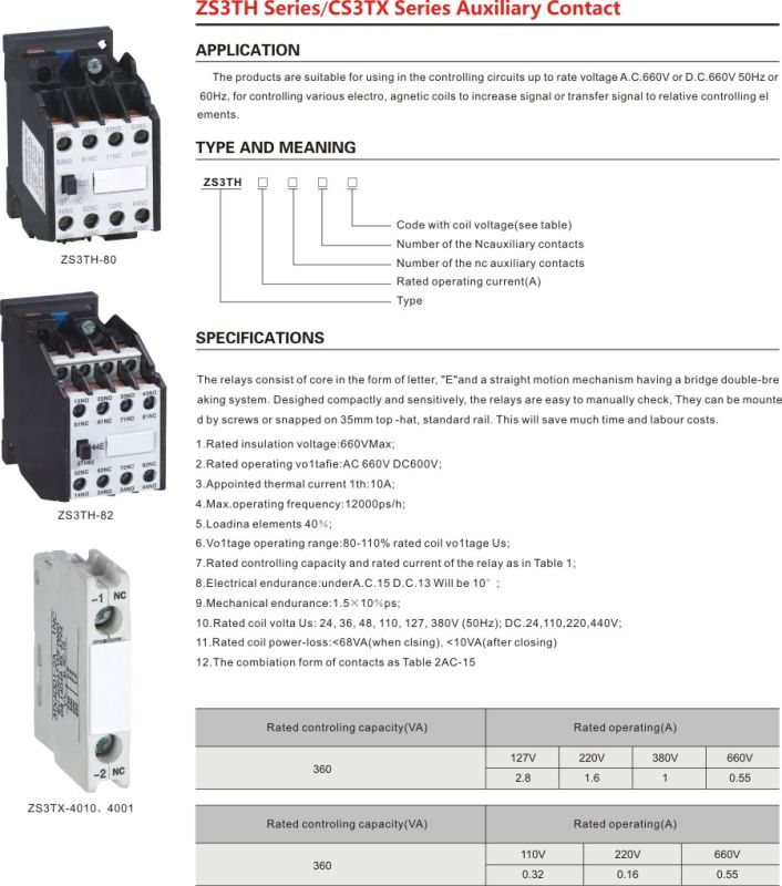 3 Pole 40A Cj20 AC Magnetic Contactor