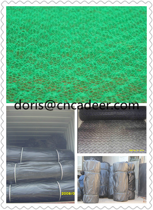 Geomat, Green Mat, 3D Geomat, Geomat for Slope Protection and Erosion Control