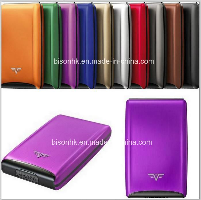 Colorful Aluminum Bank Card Case/Credit Card Case