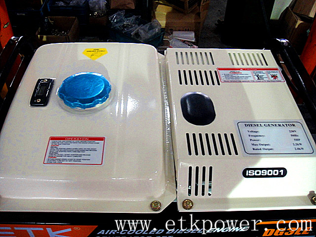 2014 New White Portable Diesel Generator (Digital Panel)