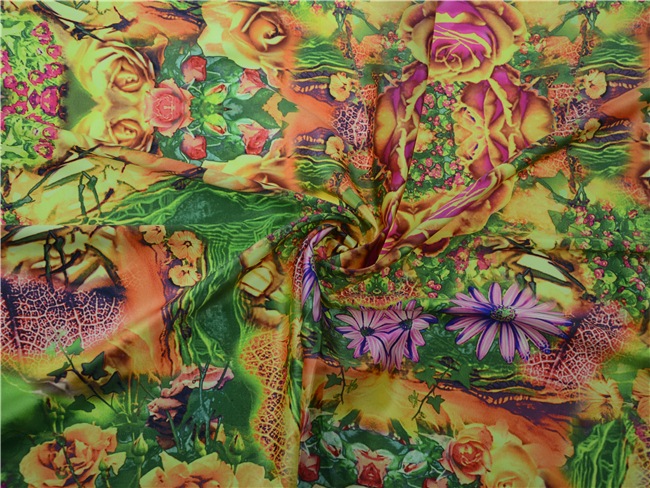 Make to Order Digital Printed Woven Fabric (TLD-0100)