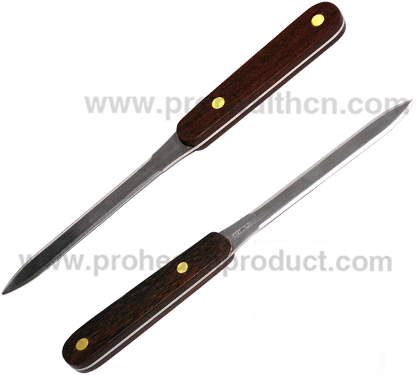 Stainless Steel Letter Opener with Wooden Handle (pH4009A)