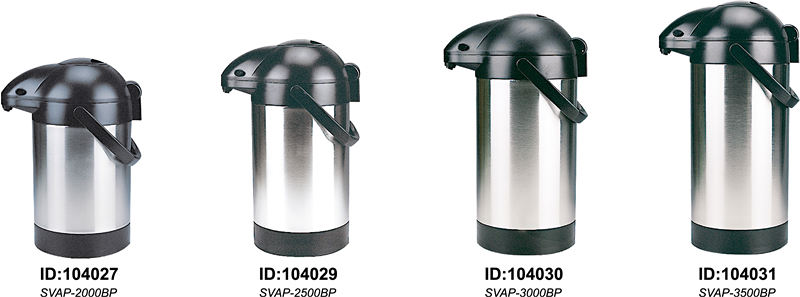 High Quality Stainless Steel Insulated Airpot Svap-2000bp