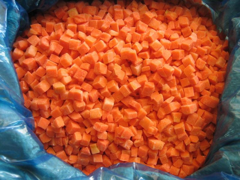 IQF Frozen Carrot Dice