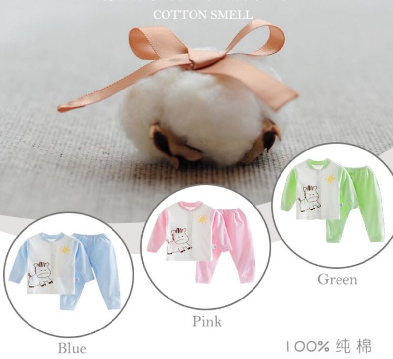 Simple Comfortable 100% Cotton Baby Underwear Sets