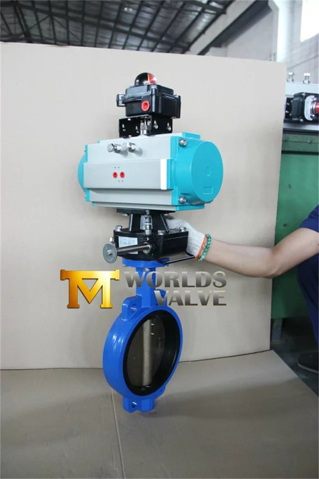 Pneumatic Actuated Butterfly Valve (D67A1X-10/16)