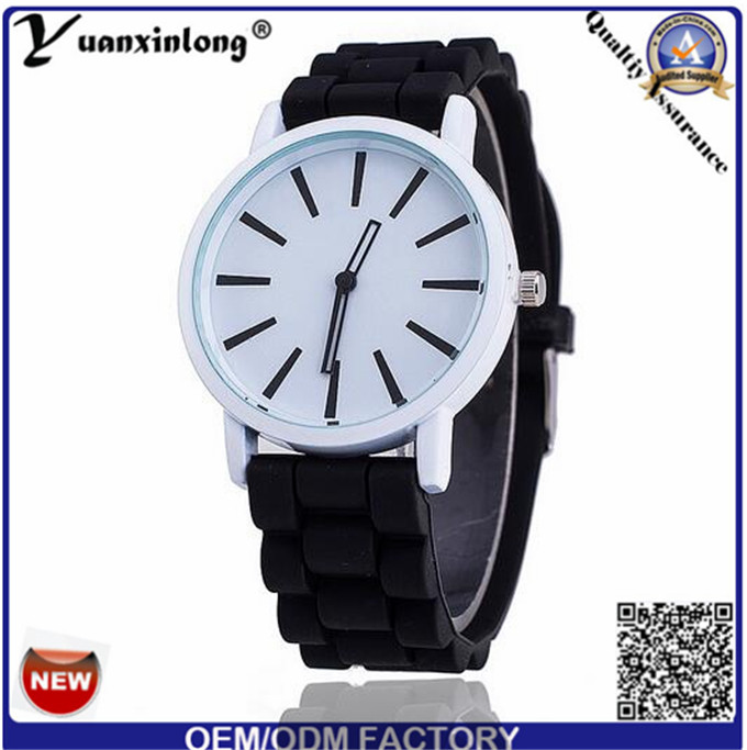 Yxl-343 Wholesales Custom Silicone Watch Good Quality Colorful Designs Quartz Fashion Geneva Wrist Watch