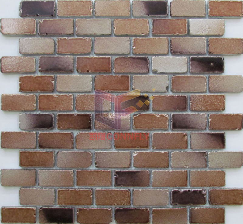 Matt Face Antique Style Brick Like Crystal Mosaic (CFC613)